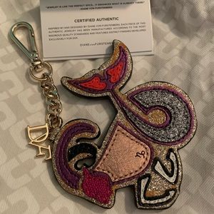 Diane von Furstenberg DVF Capricorn Keychain